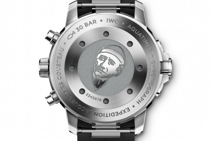 Homage to the champion of the oceans. IWC Aquatimer Chronograph Edition “Jacques-Yves Cousteau” adapted for two worlds