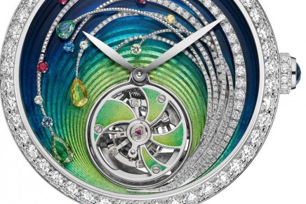 Inspired by the sun’s blazing motion: Chaumet Soleil de Minuit Flying Tourbillon