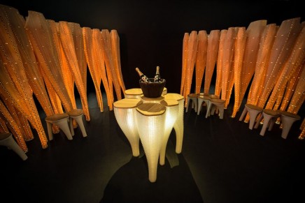 design miami/: Perrier-Jouët x Andrew Kudless take the organic relationship with champagne to the limit