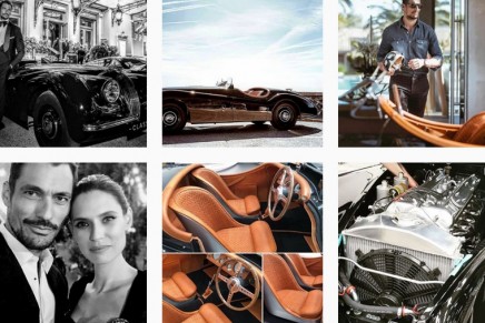 Jaguar Classic and David Gandy restored a 65-year-old XK120 to its former glory