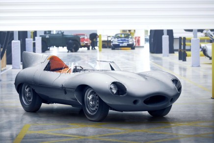 Jaguar has built its first ‘new’ D-Type classic racing car in more than 60 years.