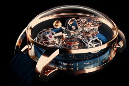 Captivating watch complications: Jacob & Co. Astronomia Sky with celestial display in three dimensions