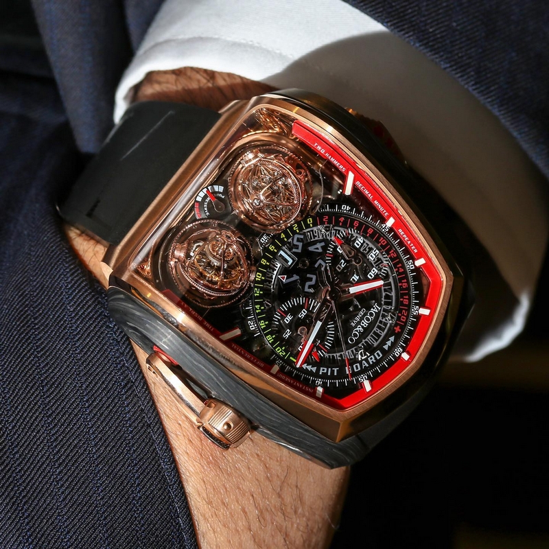 Twin Turbo Furious: This beast of a watch features a staggering ...