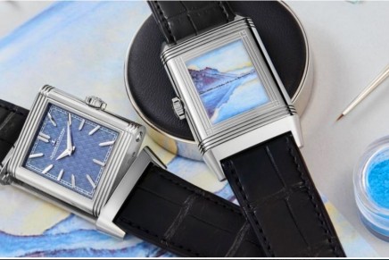 Jaeger‑LeCoultre Reverso Tribute Enamel celebrates the work of Swiss artist Ferdinand Hodler