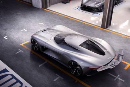Jaguar unveils its first virtual all-electric sports car