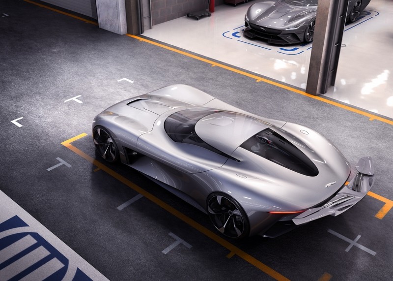 Jaguar unveils its first virtual all-electric sports car 2020