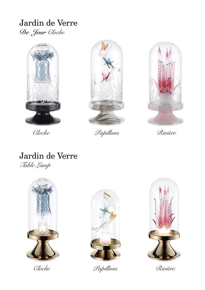 Jardin de Verre - De Four Cloche Table Lamp