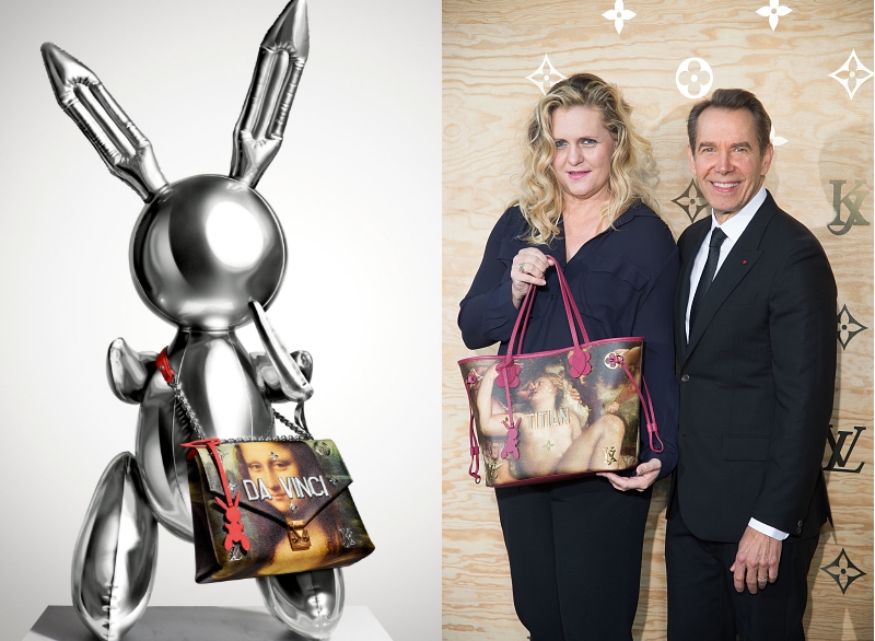 Louis Vuitton and Jeff Koons: art in sharing