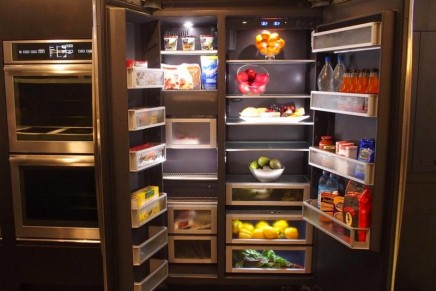 Luxury Refrigerator Design From The Inside Out