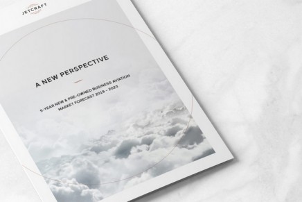 Pre-owned business aircraft transactions expected to outpace those of new deliveries four to one by 2023. Market forecast