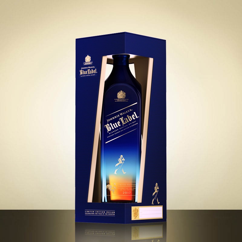Johnnie Walker Blue Label Year of the Rooster bottle-