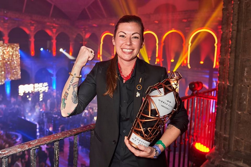Kaitlyn Stewart from Canada, crowned 2017’s World Class Bartender of the Year!