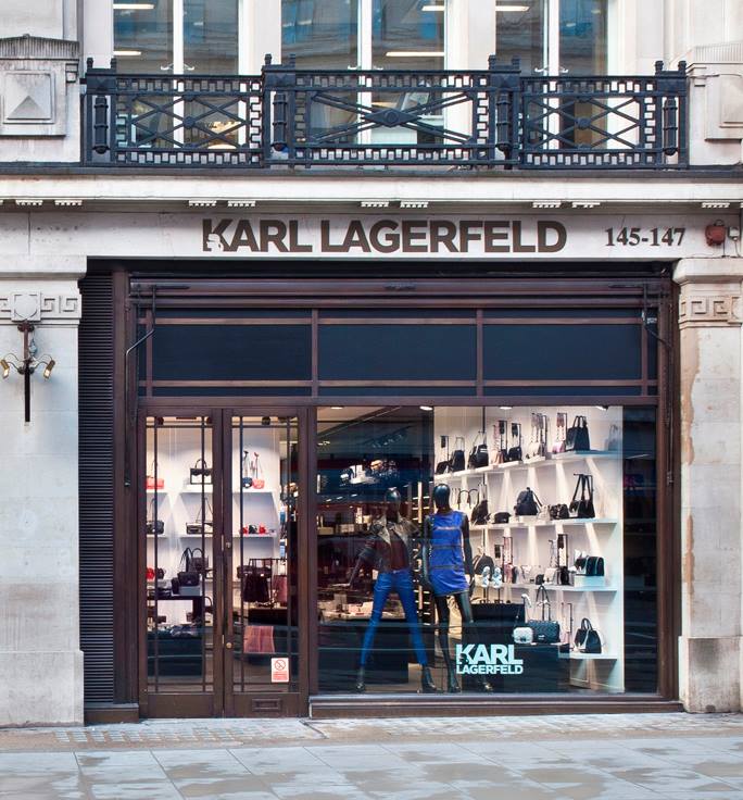Karl Lagerfeld the Regent Street store in London