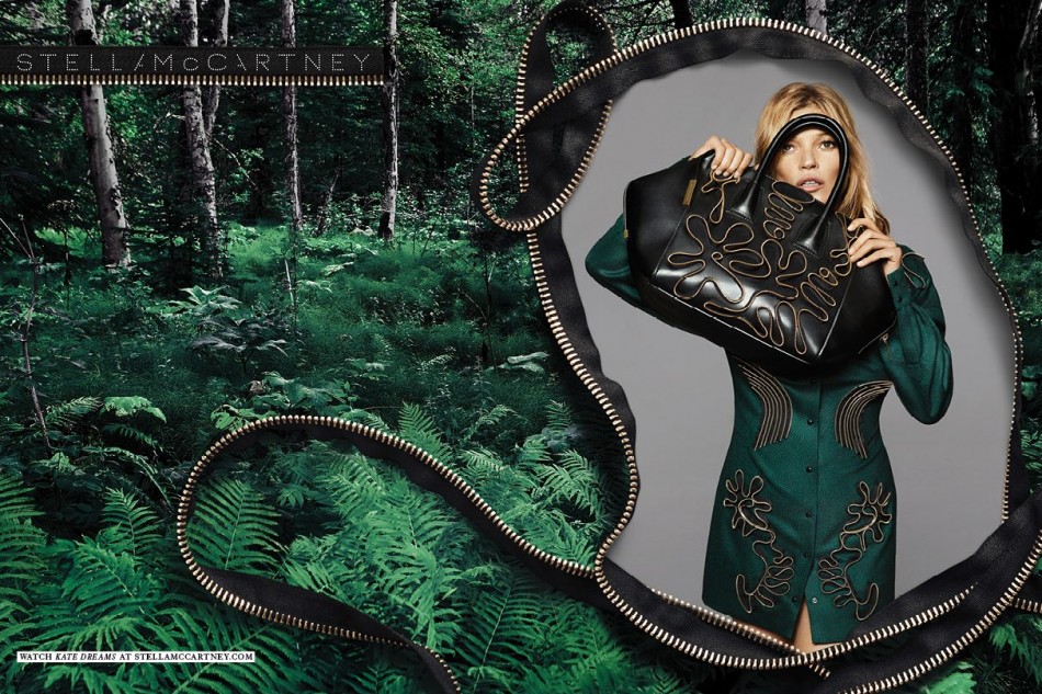 Kate Moss Stella McCartney Fall Winter 2014 campaign - 2LUXURY2.COM