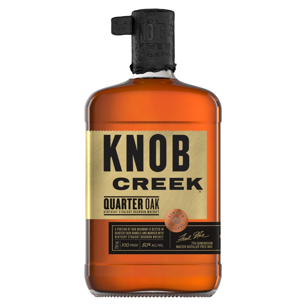 Knob Creek Bourbon Introduced Limited Time Expression Knob Creek Quarter Oak