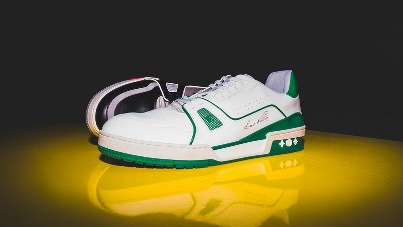 Sneakers time: Basketball-inspired LV Trainer are Virgil Abloh&#39;s first sneakers for Louis ...