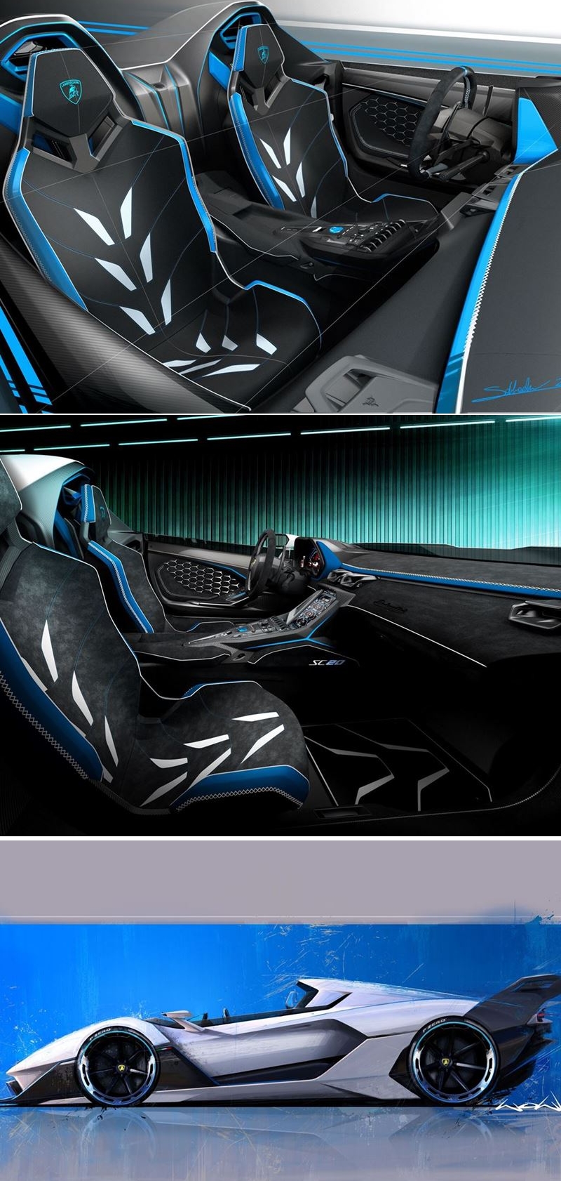 Lamborghini Builds One-Off Open-Top SC20 for Customer