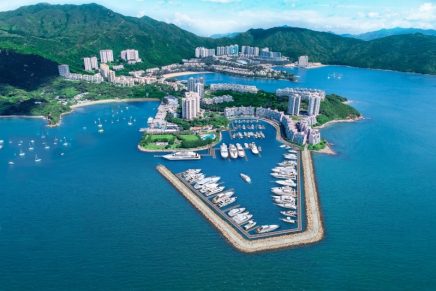 The first luxury marina in Hong Kong in decades is nearing completion