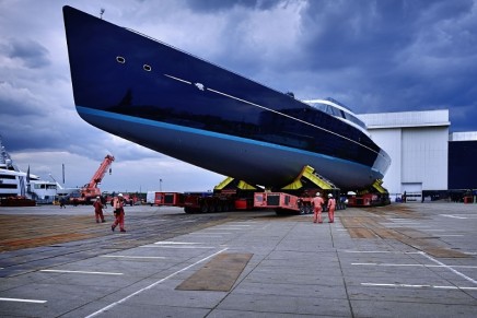 85-meter Tripp Design luxury sailing yacht by Oceanco and Vitters Shipyard