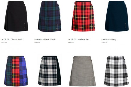 Loud and rebellious tartan is all set to make a statement on the catwalk