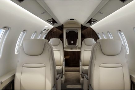 The new Learjet 75 Liberty features the segment’s first private Executive Suite