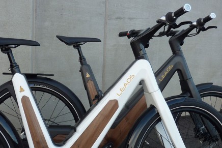 Leaos carbon urban e-bike: The first ever auto recharging E-bike by the sun