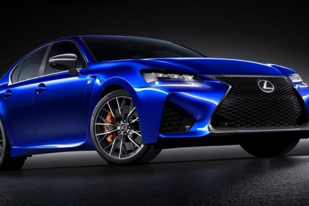 Lexus GS F performance sedan revealed at 2015 North American International Auto Show