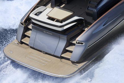 Lexus debuts its first luxury yacht, the Lexus LY 650