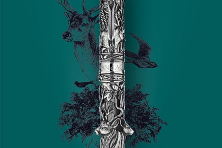 A lifelike forest in Caran d’Ache Limited Edition Spirit of Wildlife