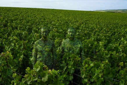 The art of camouflage: Liu Bolin’s photograph-performances for Ruinart reveal the invisible