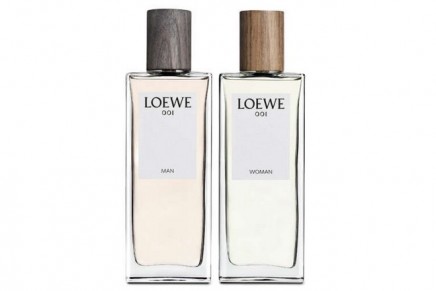 The morning after a first romantic encounter. Loewe 001 The Perfume