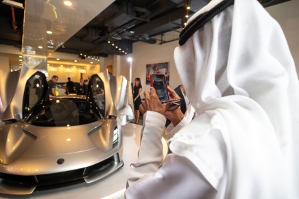 The world’s most powerful series production road car debuts in Dubai