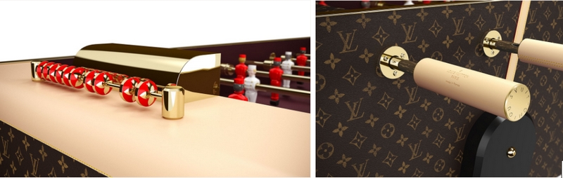 Synonymous with leisure, the foosball table gets a luxurious update from Louis  Vuitton 