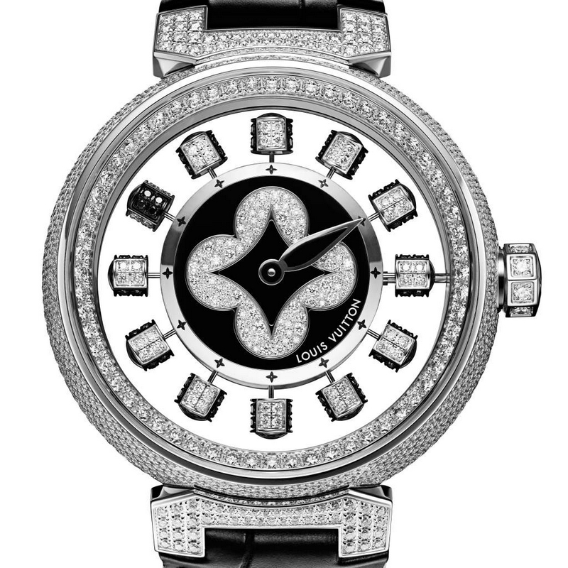 Louis Vuitton Tambour Spin Time Air Paved watch 2019