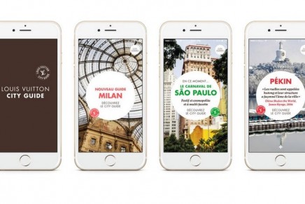 “Feel like travelling?” Louis Vuitton City Guides App