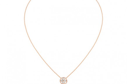 Monogram Sun diamond pendant necklace in rose gold with diamonds, Louis  Vuitton