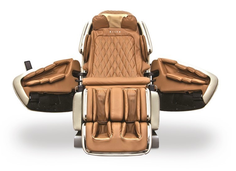 The world's most luxurious full-body shiatsu massage chair debuts at