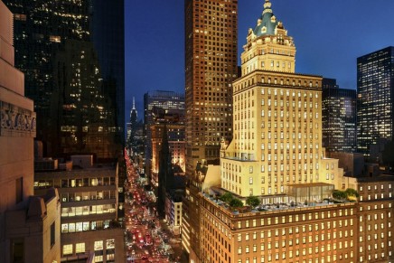Manhattan’s historic Crown Building will be home to Aman New York, including 22 private residences