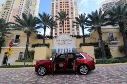 Mansions at Acqualina Miami come fully furnished and accessorized with a Rolls-Royce Cullinan