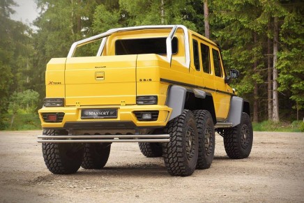 Off-road superstars: Mercedes-Benz AMG 6×6 by Mansory