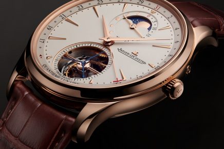 Jaeger-LeCoultre Master Ultra Thin Tourbillon Moon combines in premiere two of horology most cherished complications