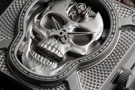 Memento Ridere: Bell & Ross BR 01 Laughing Skull is venturing into the field of automata