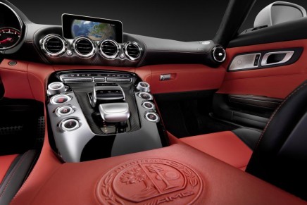 Inside the AMG GT sports car