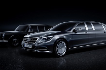 6.50 metres Mercedes-Maybach Pullman chauffeur-driven limousine