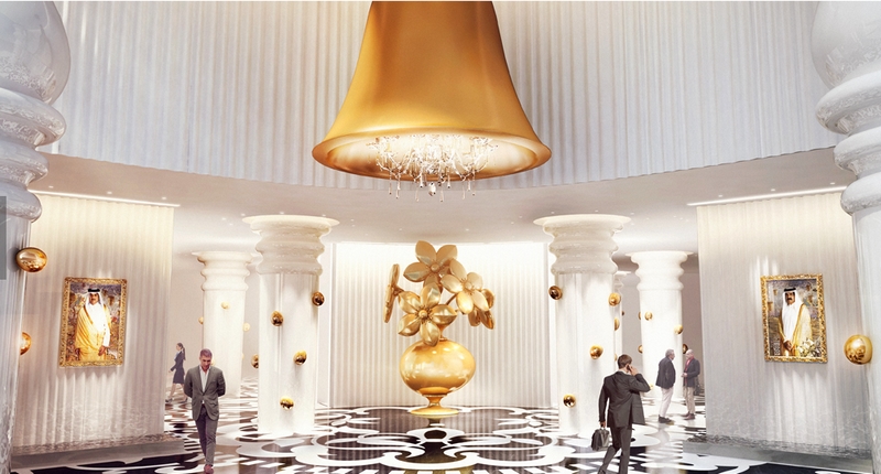 Milan Design Week 2017 - Mondrian Doha Hotel opening soon- the lobby