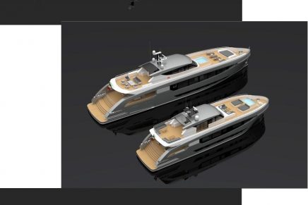 Tommaso Spadolini releases details of a dynamic series of pocket superyachts