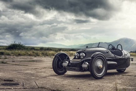 Morgan EV3 UK 1909 Selfridges Edition – a retro-futuristic three-wheeled electric vehicle