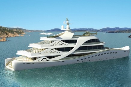 La Belle – The first luxury mega yacht designed with a female in mind