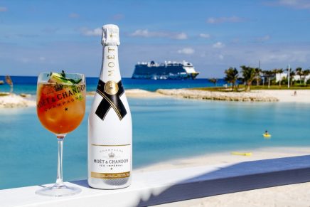 Moët & Chandon launches its first-ever luxury Ice Bar on a private island