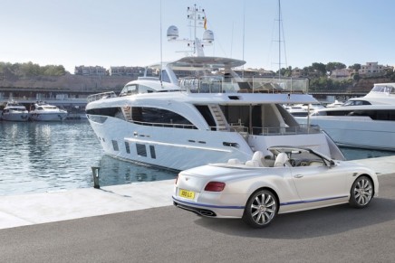 Inspired by luxury yachting: New, limited edition of the Continental GT Convertible